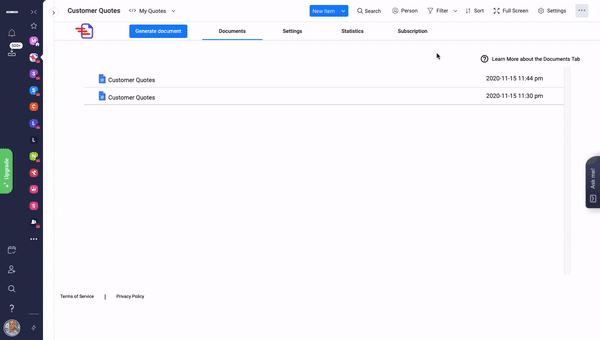 Generate-sales-quote-with-filter.gif