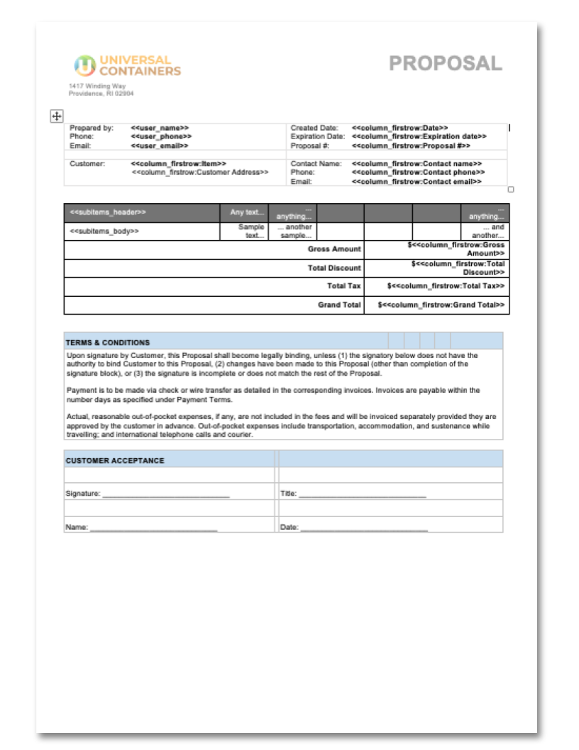 Document template gallery – DocuGen help center for Downloadable Free Printable Spanish Job Application Form